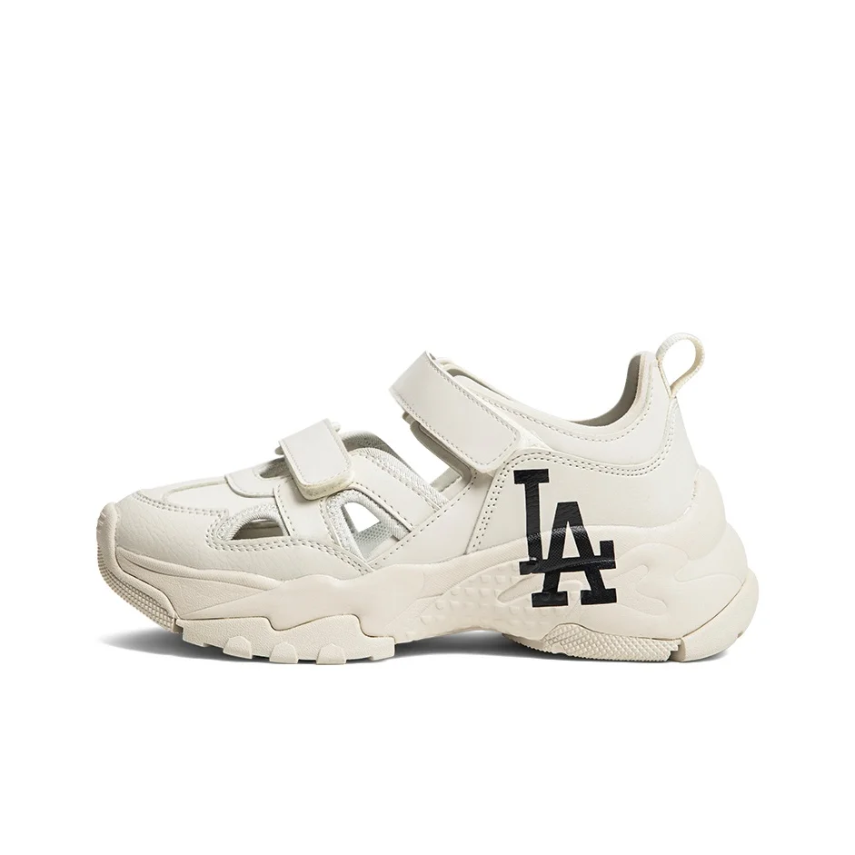 Sandales MLB Chunky Mask, légères, respirantes, augmentant la taille, chaussures de randonnée en rivière, unisexe, couleur crème