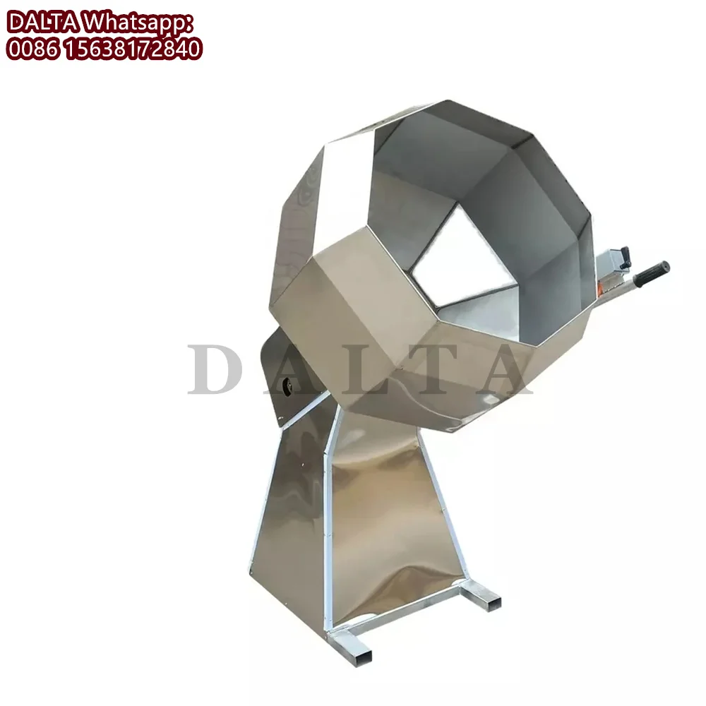 Venda quente Máquina de tempero de alimentação para animais de estimação Máquina automática de aromatização de lanche octogonal