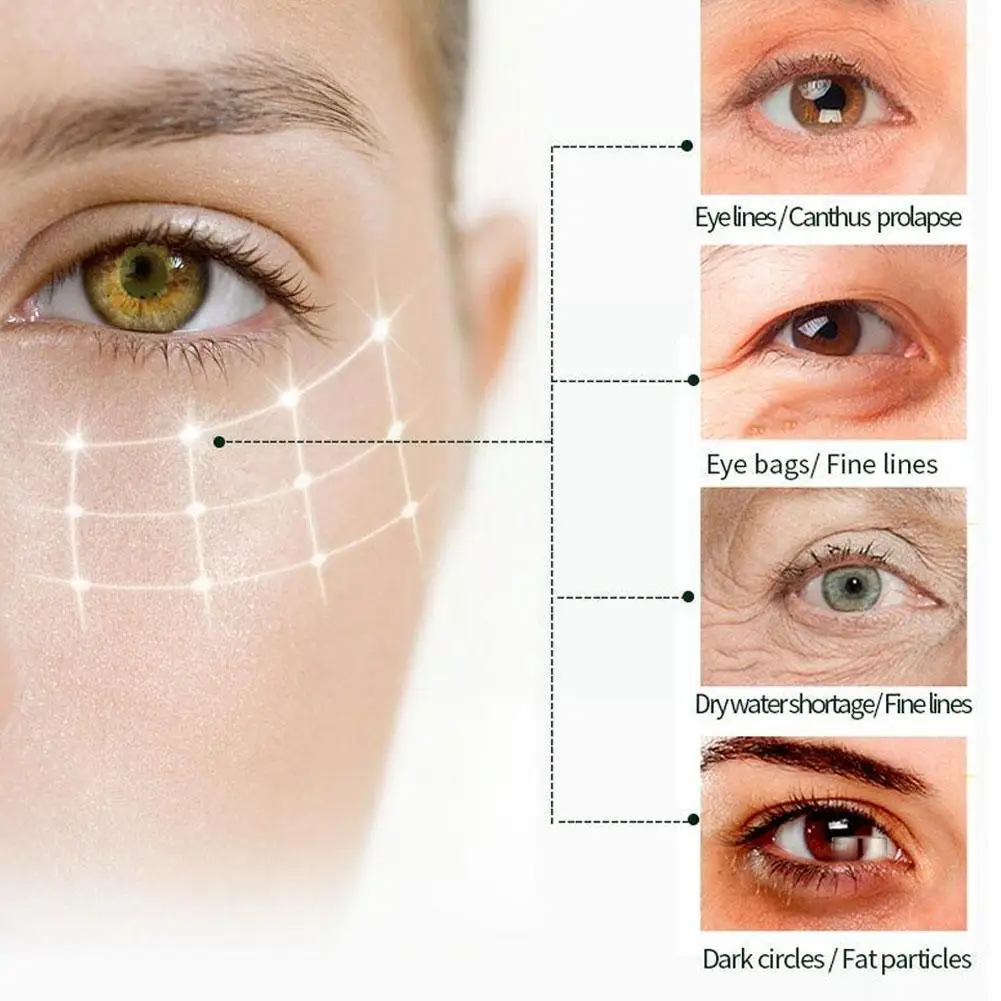 الببتيد المضادة للتجاعيد كريم العين الكولاجين مكافحة الدائرة الداكنة مكافحة الشيخوخة مكافحة الانتفاخ حمض الهيالورونيك العين كوريا جل أكياس العناية B3h6