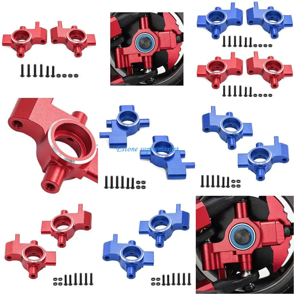 090B Remote Control Car Front Steering Cup Set for 1/10 Steering Knuckles Accessories Car Model Alloy Parts Tool