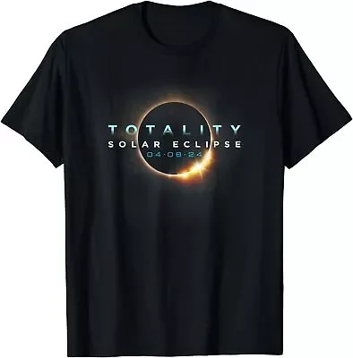 Astronomy Lovers! Total Solar Eclipse 2024 Totality Unisex T-Shirt