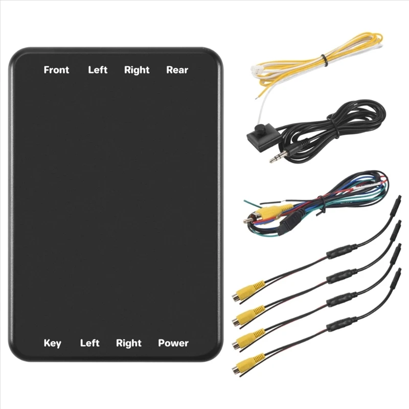 R58D Advanced 360 Degree Car Camera Controller Suitable for Seamless Reversing and Multiple View Switching Extreme Conditions