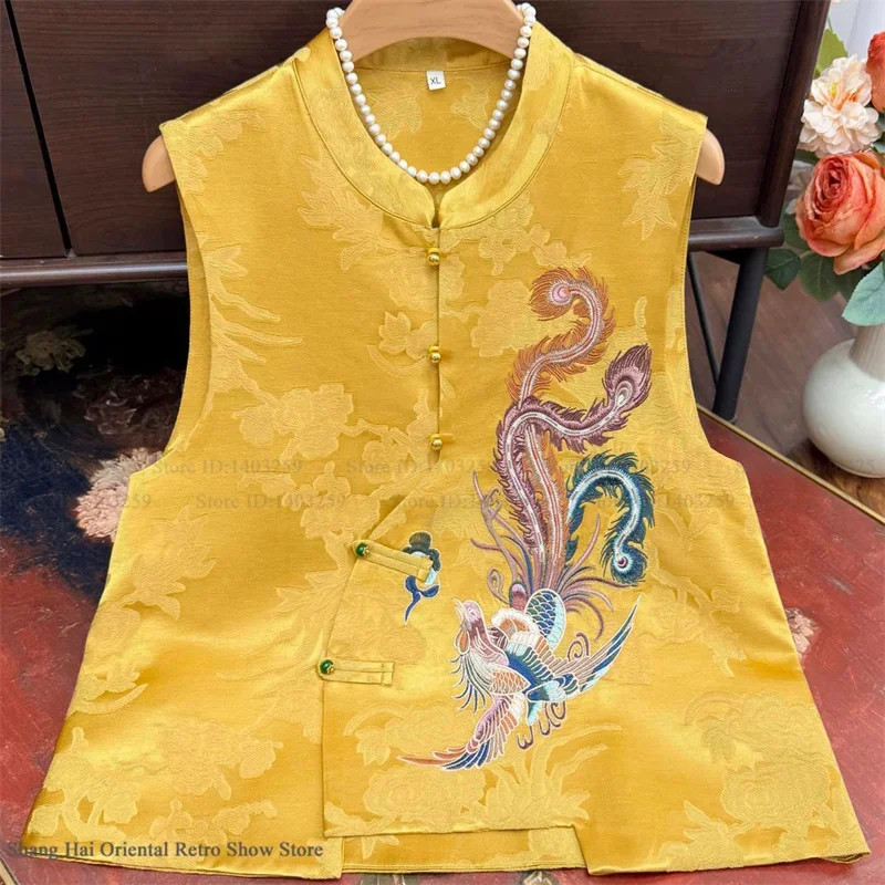 nuevo-chaleco-amarillo-estilo-tang-para-mujer-bordado-de-fenix-top-qipao-chaqueta-sin-mangas-con-jacquard-estilo-chino-prenda-exterior-oriental-retro