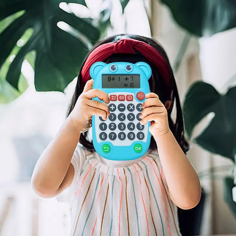 Math Learning Toys Smart Oral Arithmetic Learning Machine Speedy Calculation Homeschool Educational Math Practice Machine Math