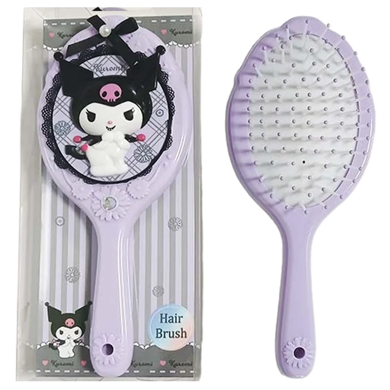 

Sanrio Kuromi Combs Cartoon Air Cushion Cinnamoroll My Melody Kawaii Massage Hair Brush Haircare Hairdressing Tool Children Girl