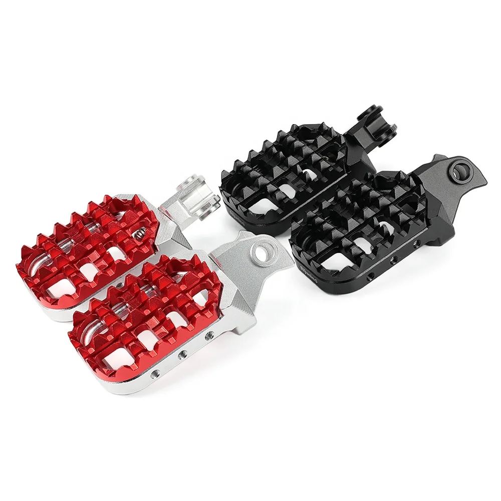 For KOVE 450 Rally 2023 CNC Motorcycle Aluminum Wider Rider Front Foot Pegs Pedal Stand Anti Slip