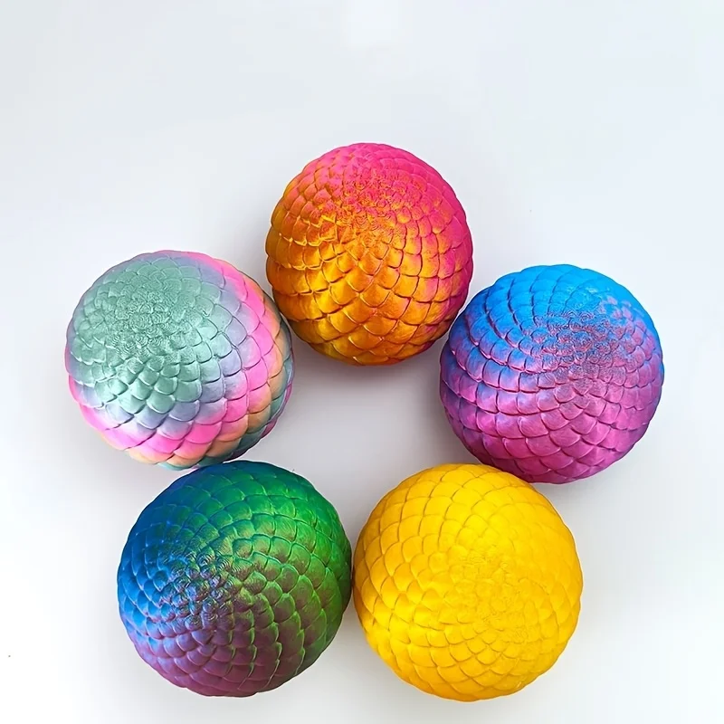 

3D Printed Dragon Eggs And Dragon Models Movable And Rotatable Desktop Decorations Easter Stress Relief Toys 3D Animals