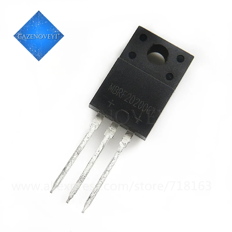 10pcs/lot MBRF20200CT MBRF20200 20200CT 20A 100V TO-220F In Stock