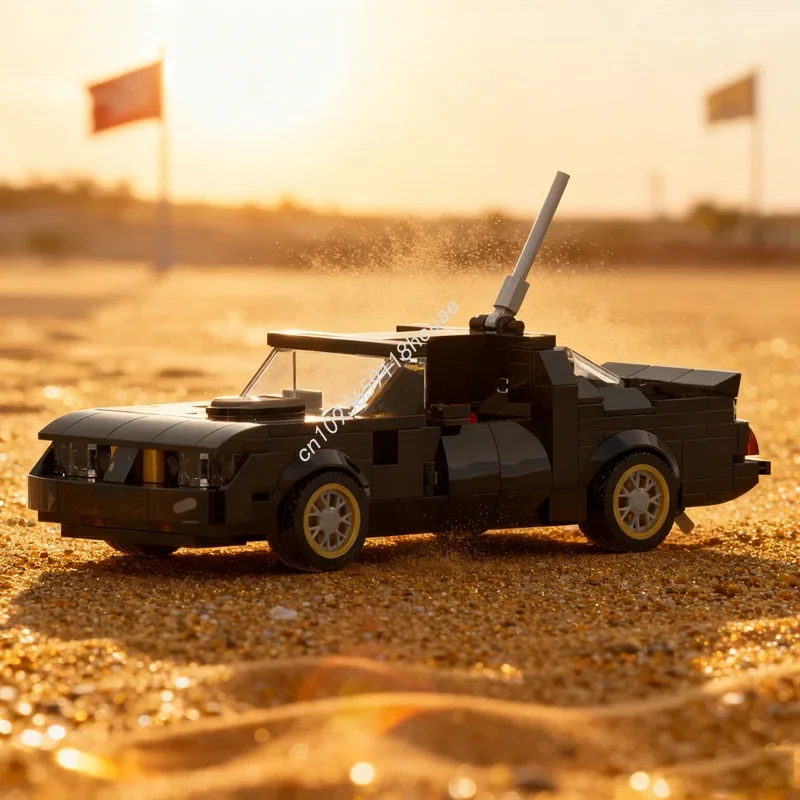 

319pcs MOC Pontiac Trans Am Smokey And The Model Building Blocks Architecture Assemble Festivals Gifts Idea Toys Birthday