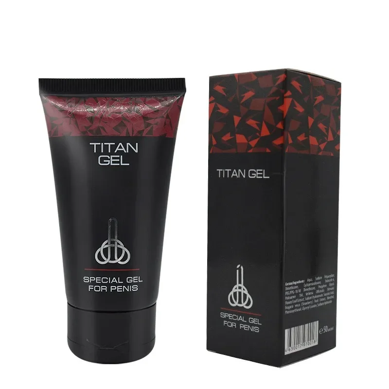 Gel para agrandar el pene masculino, producto sexual afrodisíaco para erección de pene grande Titan, potenciador de masaje, 50ml