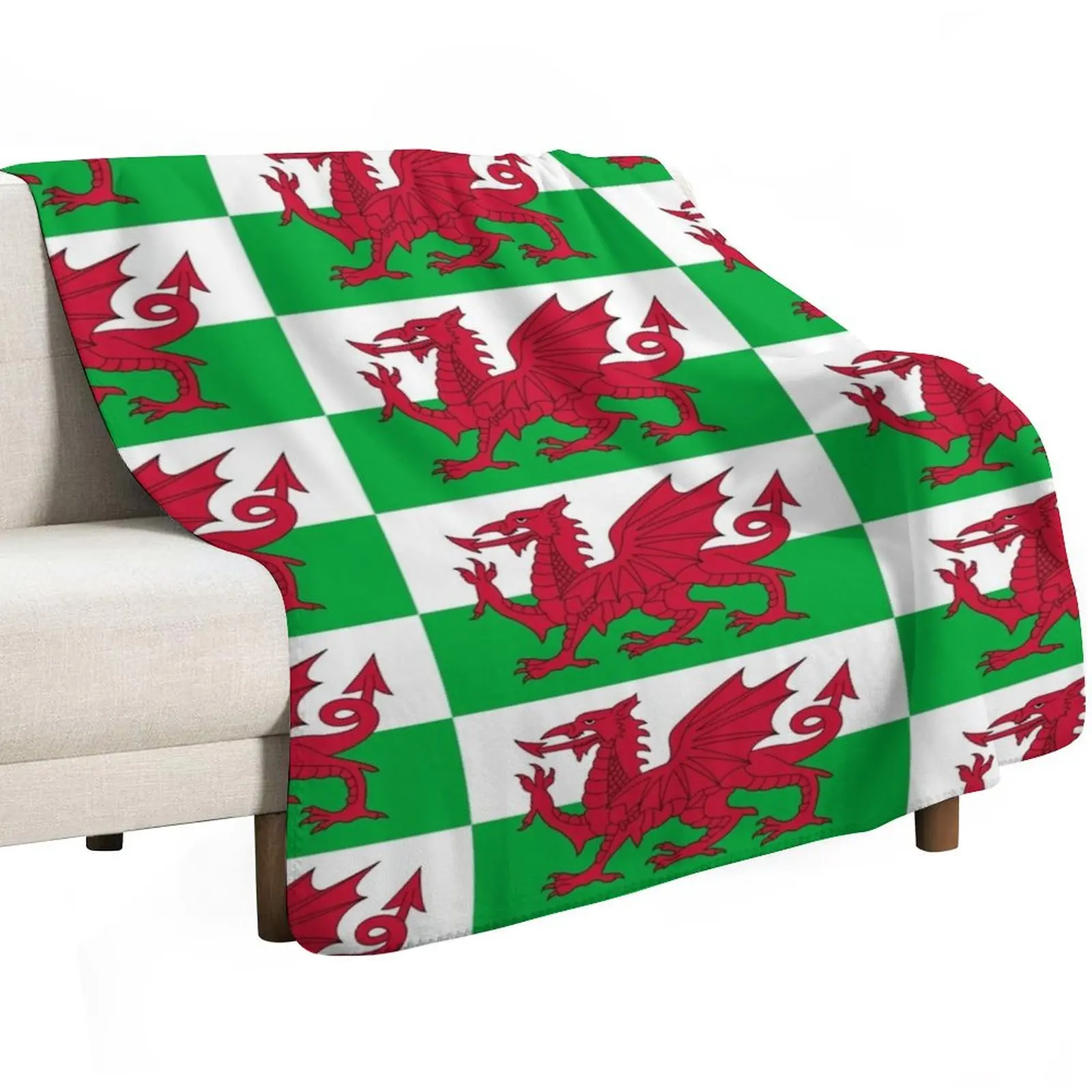 Flag of Wales Throw Blanket Blankets For Baby Designers Sleeping Bag Thin Warm Hairys Blankets