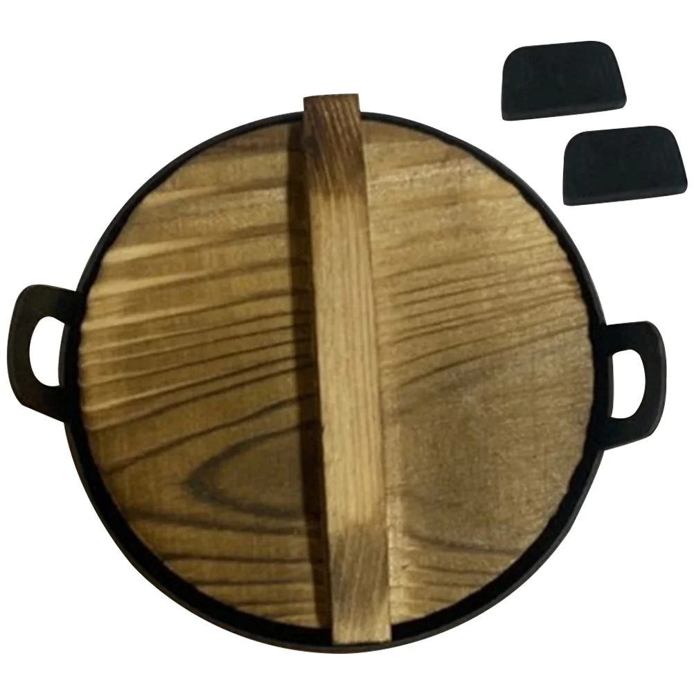 Ustensiles de cuisine en bois pour enfants, modèles Mini Shiwan Wok, jouets pour enfants, simulation de jeu, outil de cuisine