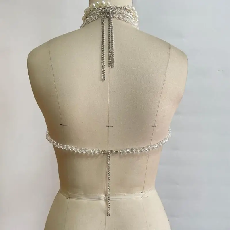P88A Pearls Body Chain
