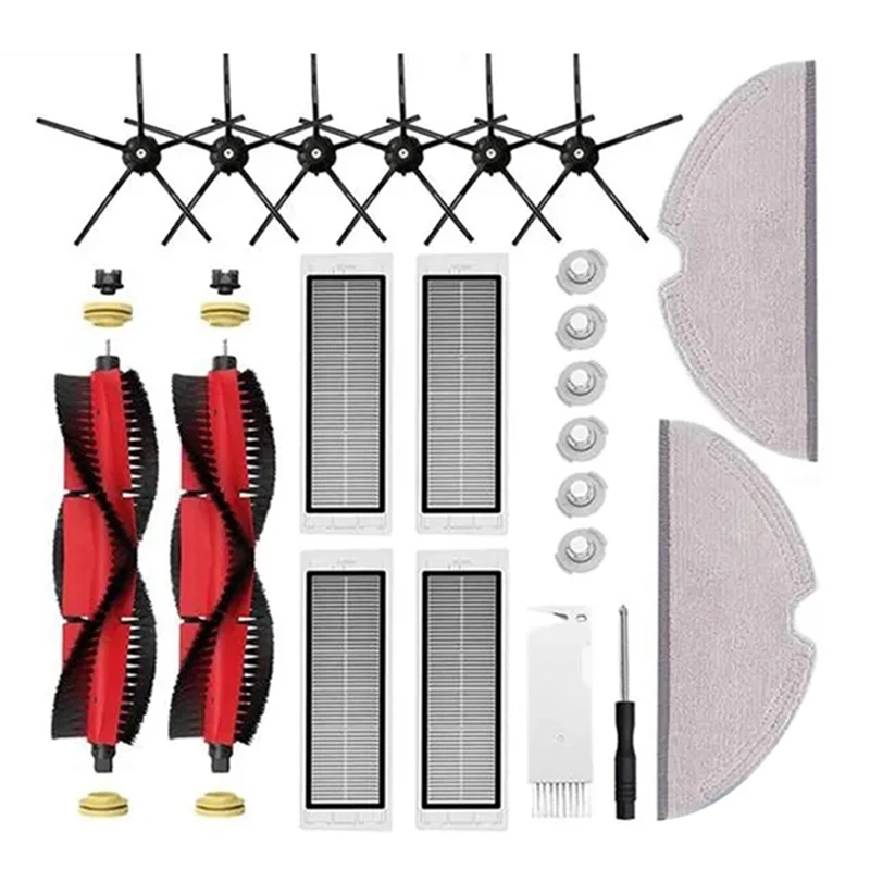 Для Xiaomi Roborock S5 Max S6 Pure S6 Maxv S5 S51 S50 S55 E25 E35 Щетка-фильтр Швабра Замена ткани для пылесоса