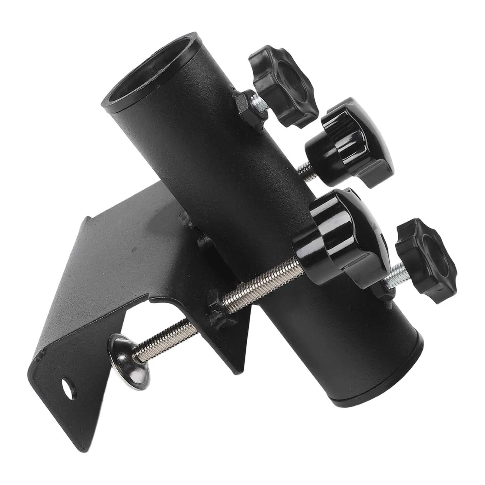 Outdoor Stand Umbrella Clamp Garden Party Space Efficient Design Weather Resistant Umbrella Holder Balcony Umbrella Holder Clamp