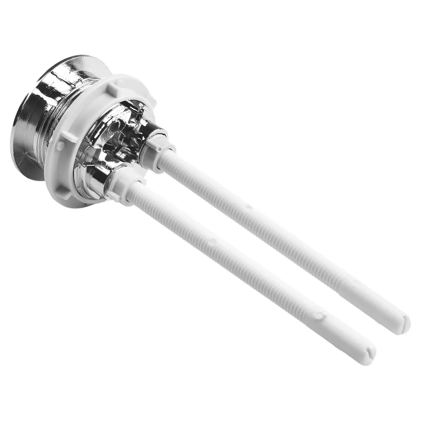 

1PC Dual Flush 38mm Toilet Water Tank Round Valve Rods Push Button Water Saving For Cistern Bathroom Toilet With 2 Rods
