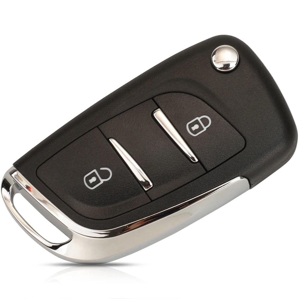 jingyuqin 2BTN CE0536 ID46 PCF7961 Chip 434 MHZ Smart Remote Control Car Key Fob For Citroen C3 For Peugeot HU83/HCA/VA2 Blade