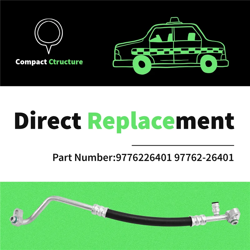 A33K-Car A/C خرطوم تفريغ المبردات 9776226401 97762-26401 لشركة هيونداي سانتافي 2000-2005