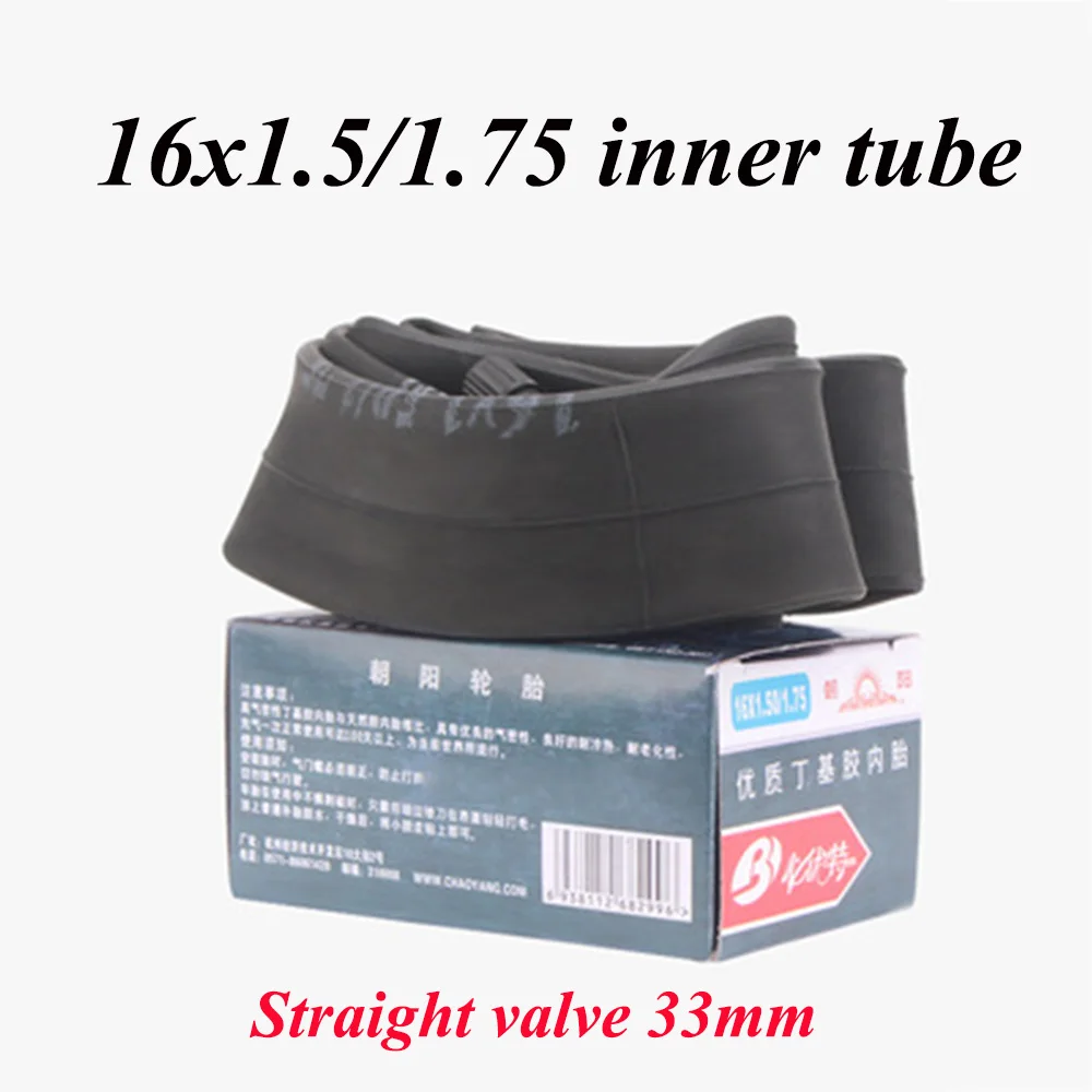 Bicycle Parts 16x1.5/1.75 Inner Camera 16x1.5 Inner Tube 16x1.75 Bike Inner Tyre