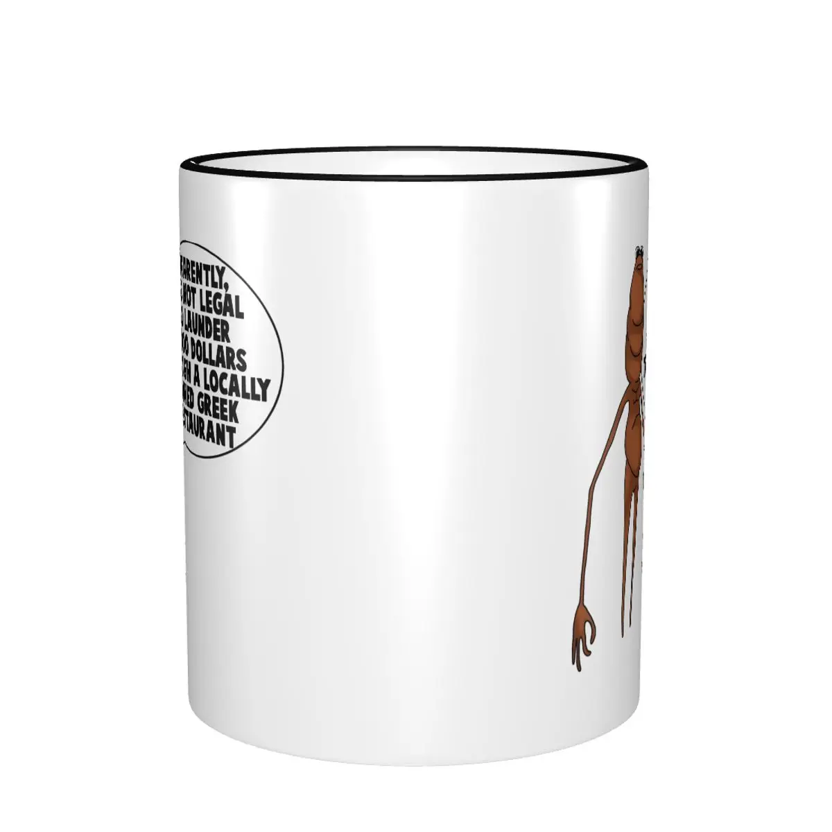 Marcus The Worm VR Chat Funny Meme Mug Kawaii Tea Cup Gifts For Women Men
