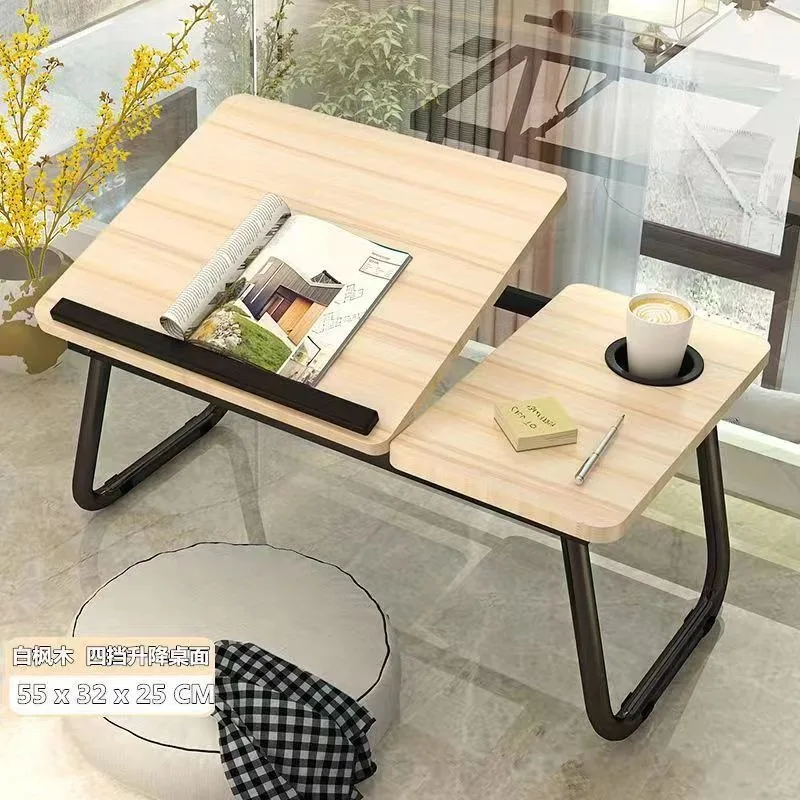 Bed foldable lifting computer desk small table notebook student dormitory lazy study table writing table desk