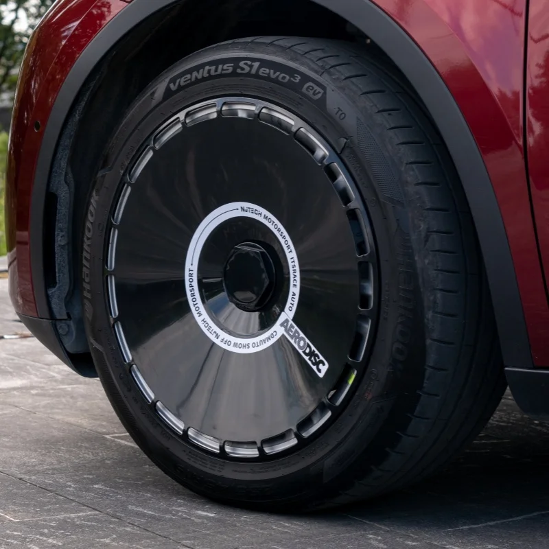 4PCS 19 Inch Wheel Cap Hight Performance Replacement Hub Cap Full Rim Cover Wheel Hubcap For Tesla Model Y 2020-2023 Accessories