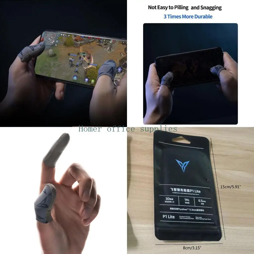 

K43B чехол на палец для мобильных игр Flydigi P1-Lite с защитой от пота и защитой от пота