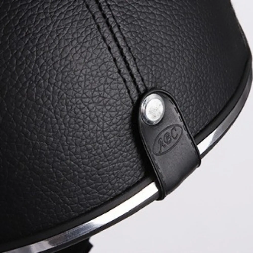 

Classic Baseball Cap Style Bicycle Helmet Adjustable Strap Safety Motorcycle Half Helmet Hard Half Face Bike Hard Hat MTB