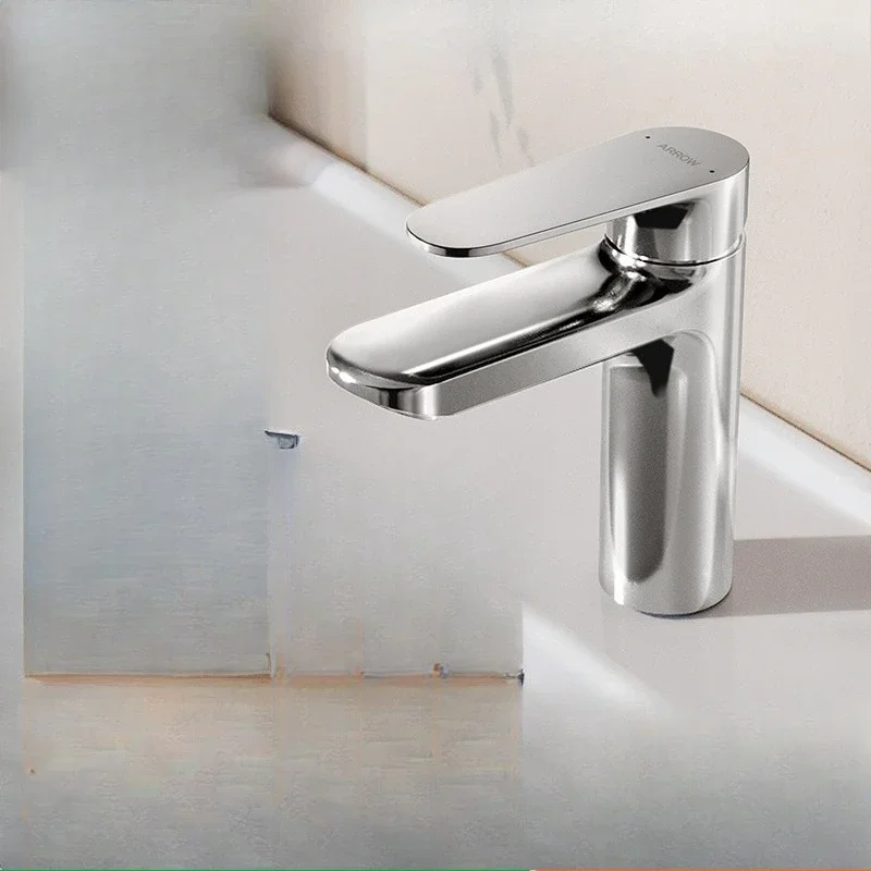 

Cream wind washbasin faucet bathroom hot and cold water two-in-one