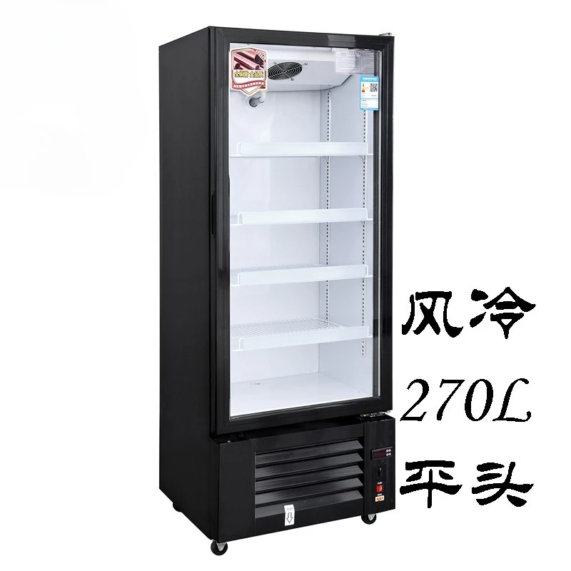 

Vertical display ， beer cabinets, air-cooled, frost-free refrigerated freezers, supermarket beverage preservation cabinets
