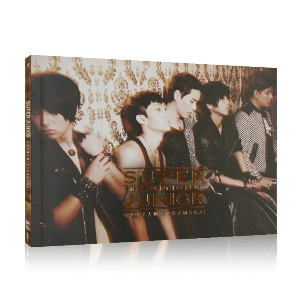 Super Junior "Bonamana" CD + Random Photocard - K-Pop Funky & Dance Hits - Dynamic Tunes for Car & Home