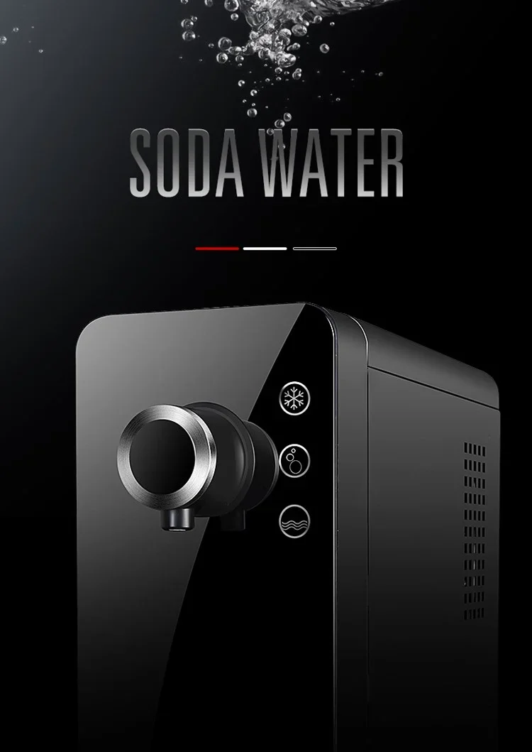 Black Color Commercial Soda Water Maker