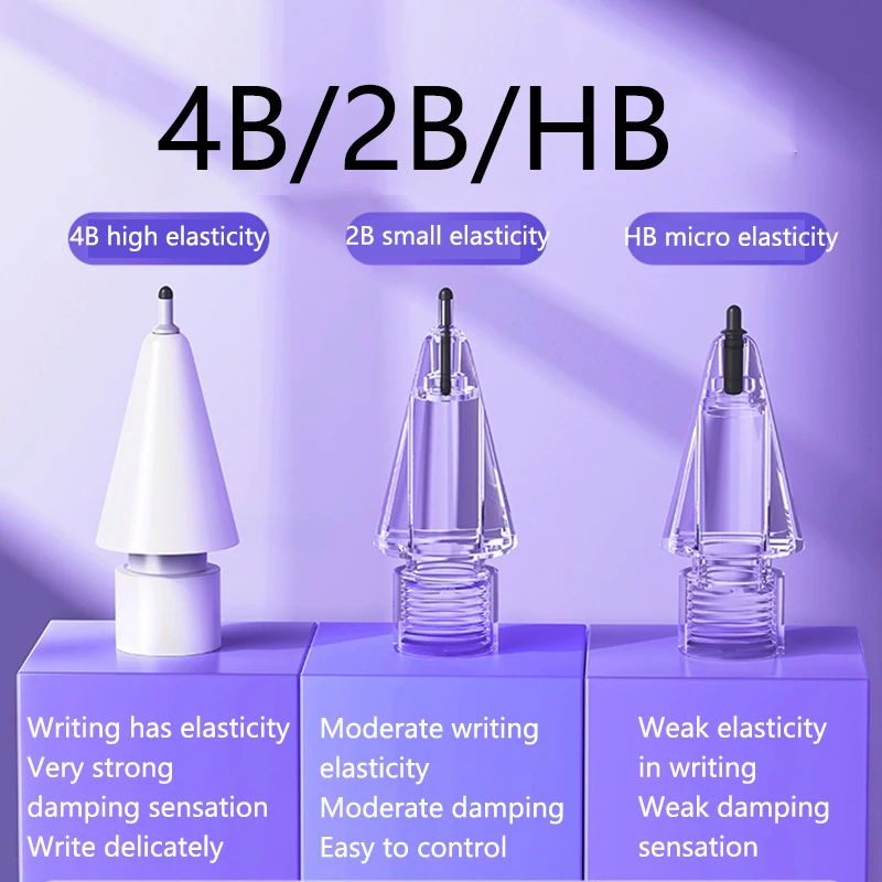 Pencil Tips For Apple Pencil 1/2 Gen Replacement Crystal Diamond Tips For iPad Pencil 1/2 Anti-wear Stylus Pen Tips image 3