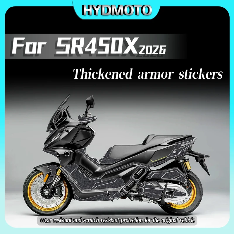 For VOGE SR450X 2026 Complete Set Of Armor Stickers Motorcycle Fuel Tank Anti Scratch Protection Film Modified Accessories