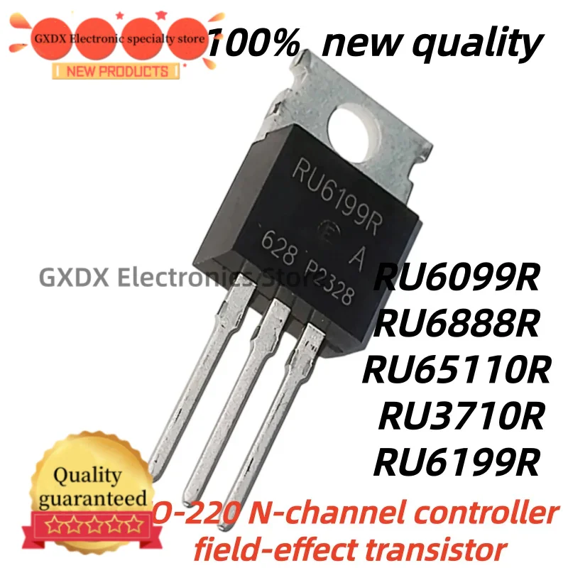 10pcs 100% New Quality RU6099R RU6888R RU65110R TO220 RU3710R RU6199R RU6099 RU6888 RU65110 RU3710 RU6199 TO-220