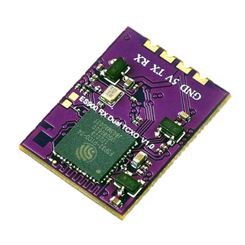 

A98Z ES900 DUAL RX ELRS Diversity Receiver 915 МГц Электронные аксессуары Фиолетовый для FPV Дрон дальнего действия RC Самолет