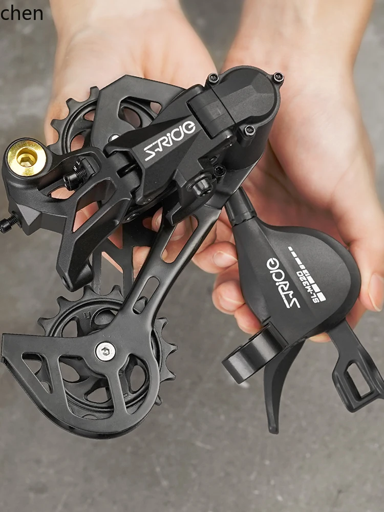 

QZT Bicycle Rear Derailleur Big Chicken Leg 8 Single Disc 9 Set 10 11 12 Speed Finger Shifter Shifter