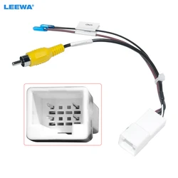 LEEWA Auto 8-pin Reverse Camera Output Video Adapter Wiring Cable For Toyota Original Factory Car Camera Video Output #CA7780