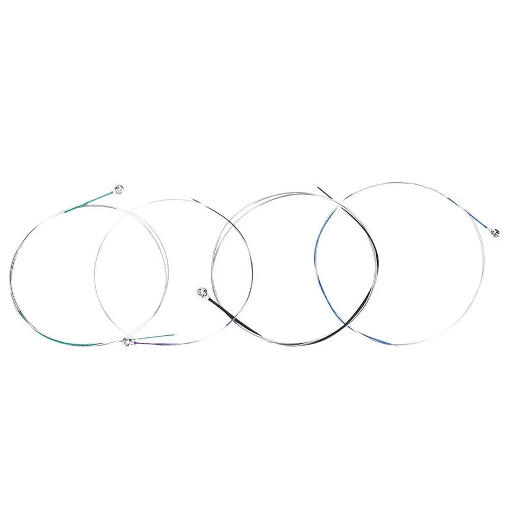 Durable 4/4 Size Violin String Set Steel Assorted Colors Violin Accessories Steel Strings For Violin