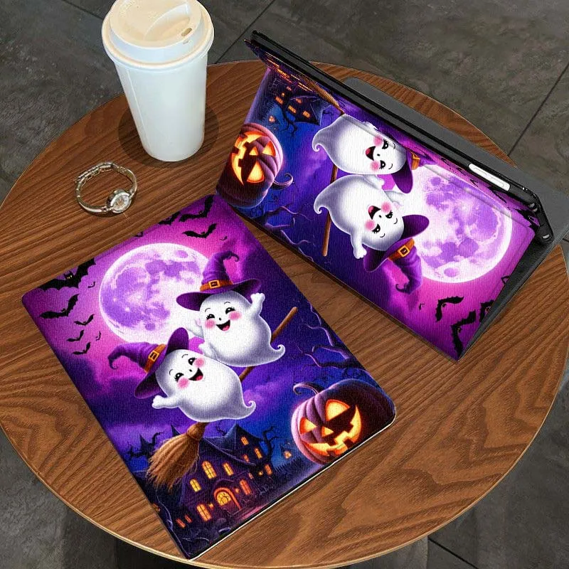 حافظة تابلت بأنماط فنية للهالوين لهاتف OPPO Pad 2 3 4 11 SE X Air 2 Neo Pro 12.1 10.36 11 11.4 13.2 بوصة