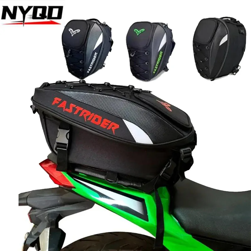 

Motorcycle Bag Helmet Backpack Waterproof Material Knight Outdoor Sports Bag Motorcycle Tail Bag Bolsa Casco Moto Integral