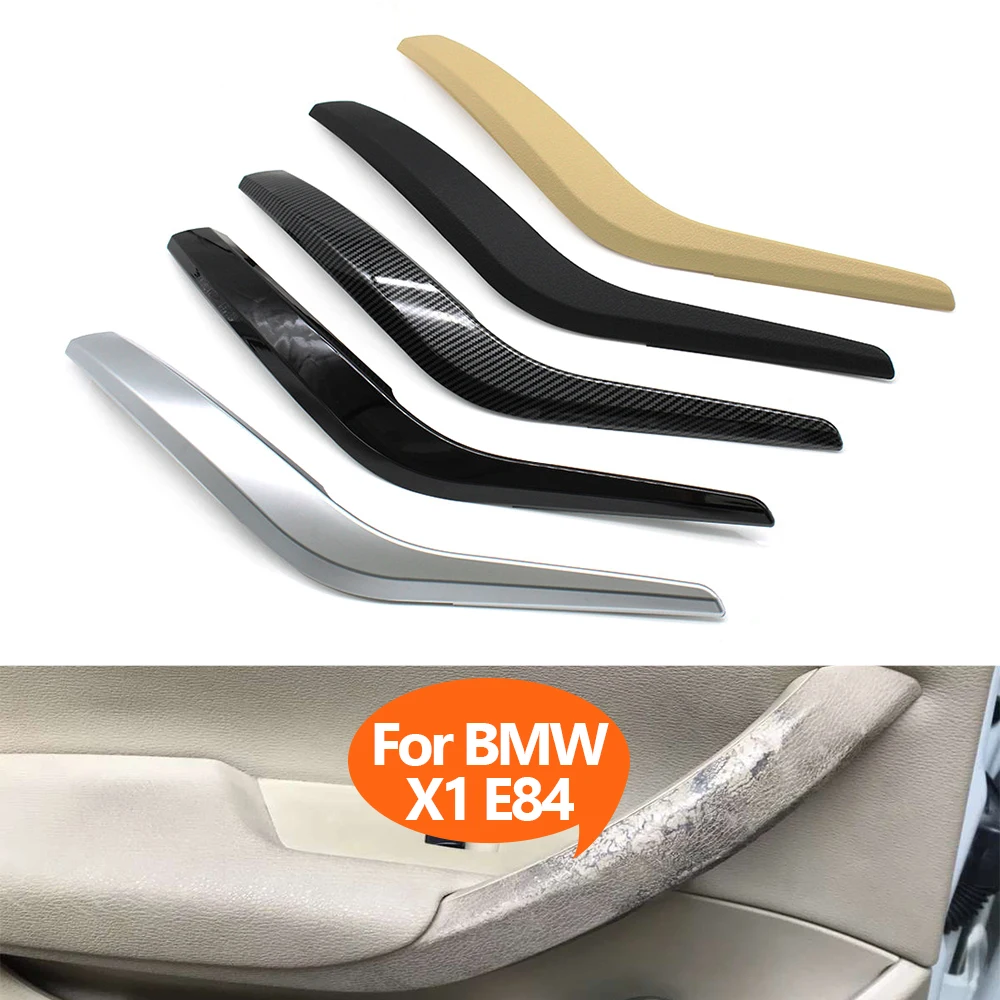 Upgraded Car Interior Left Right Door Pull Handle Cover Trim Replacement For BMW X1 E84 2011 2012 2013 2014 2015