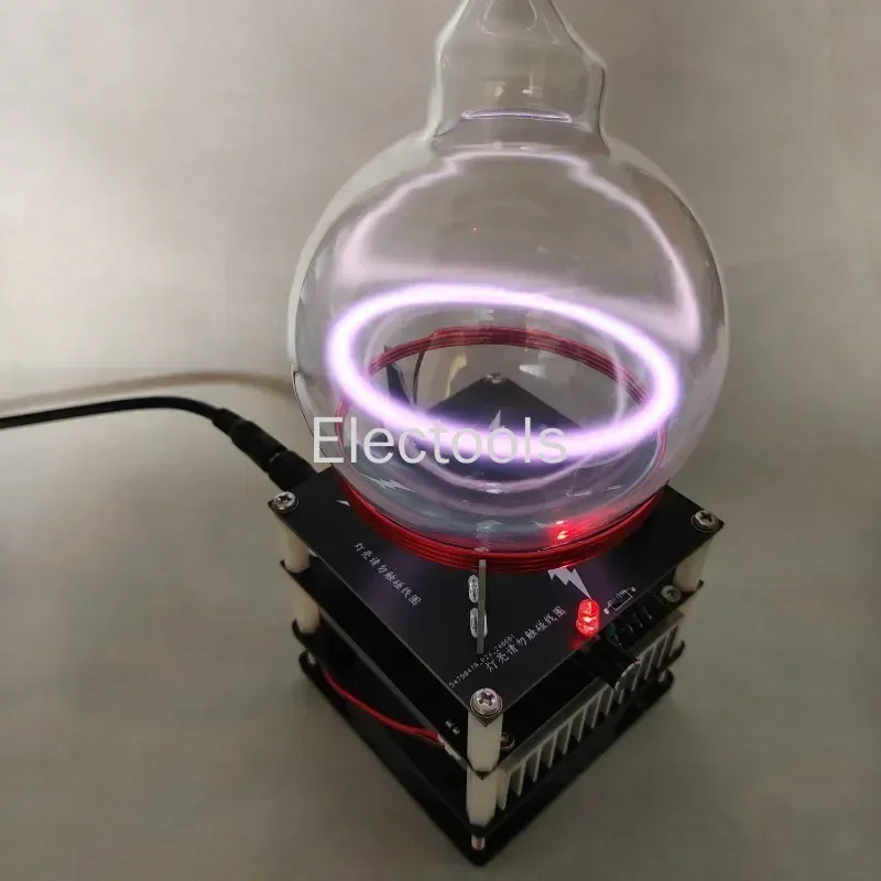 Anillo de plasma Tesla Toroidal Plasma Arca Reactor Gas inercial Esfera brillante Esfera de iones