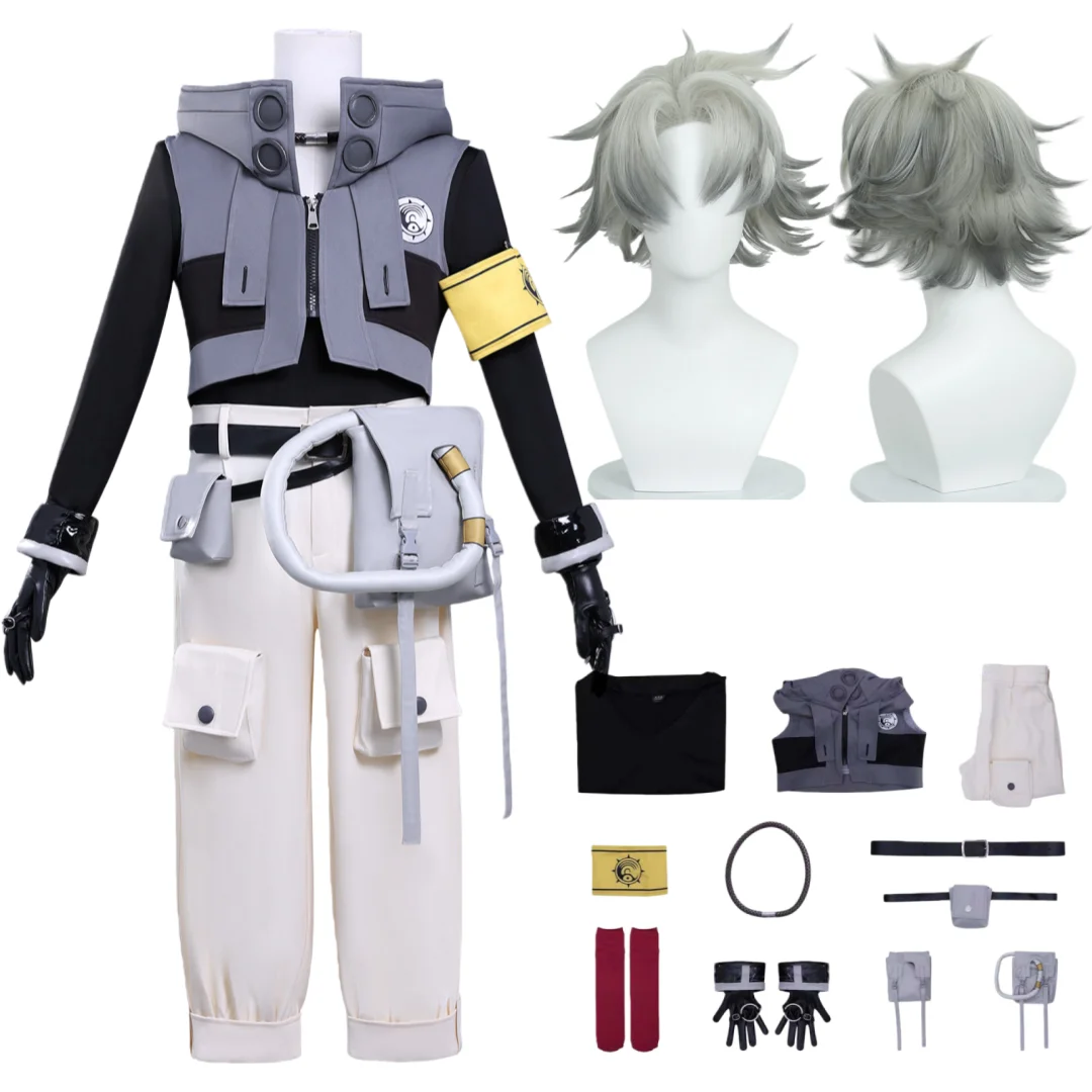 

Костюм для косплея Рудо из аниме Gachiakuta Rood, парик