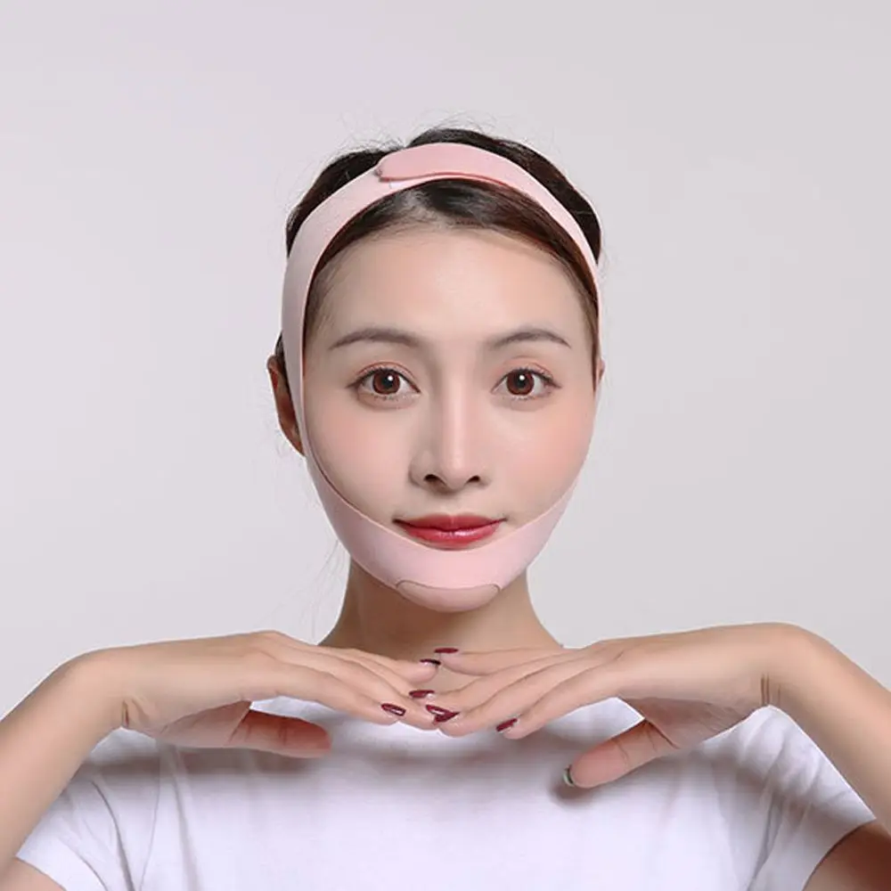 Herramientas de ayuda para dormir para hombres, herramientas de Estiramiento facial para dormitorio, soporte para dejar de roncar, cinturón para la barbilla, Estiramiento facial