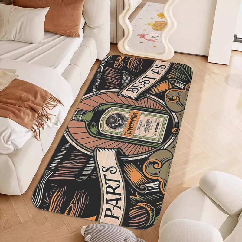 Rug for Bedroom G-Jagermeisters Entrance Door Doormat Living Room Kitchen Floor Mat Balcony Hallway Bath Carpet Slip-resistant