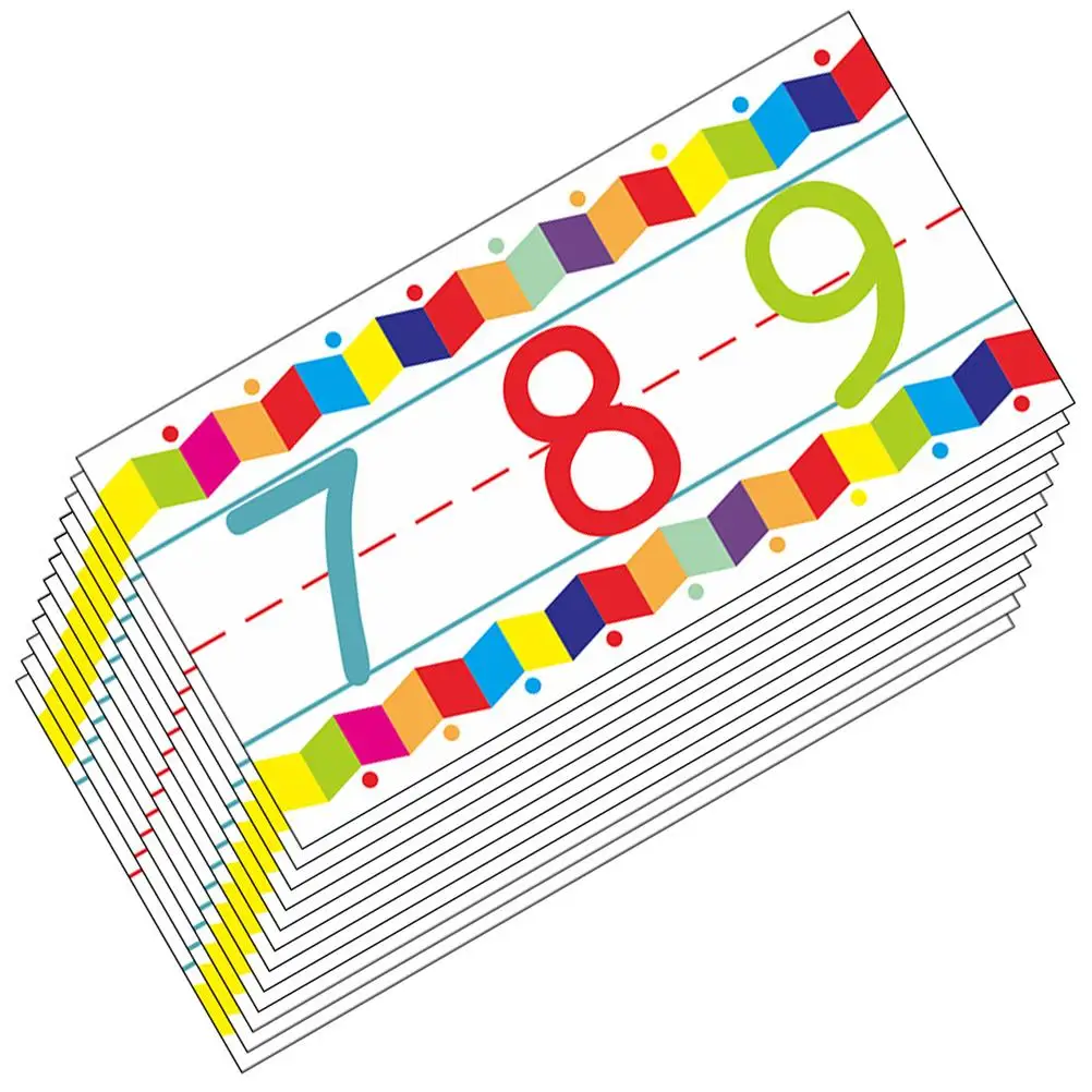 Alphanumeric Wall Sticker Number Letter Learning Decals Peel and Cartoon Kids Room Alphabet Pvc