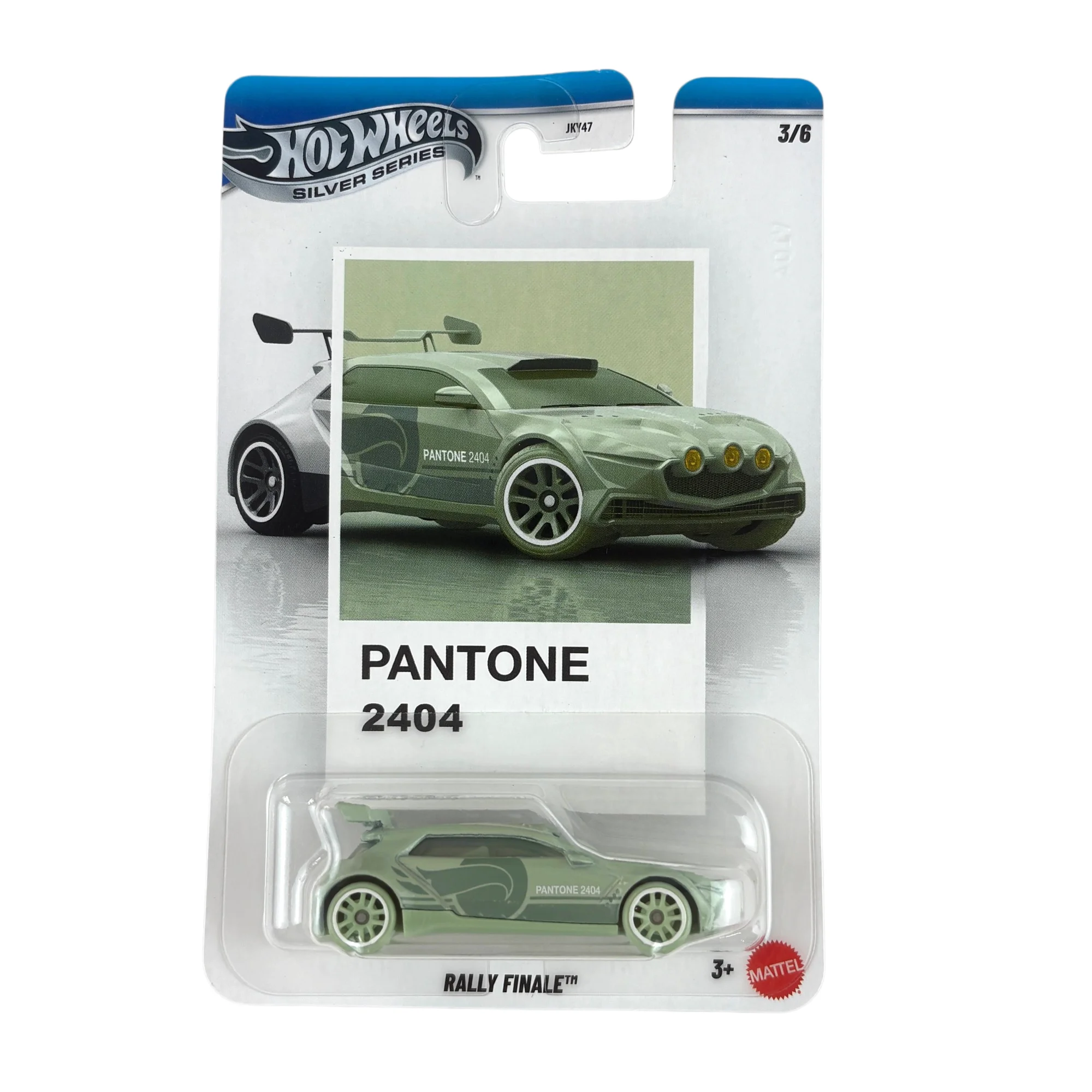 Hotwheels Cars Toys For Holiday Gifts JKY47-Hot Wheels Pantone Joint 's Toy Car Model-Rally Racing Car RALLY FINALE