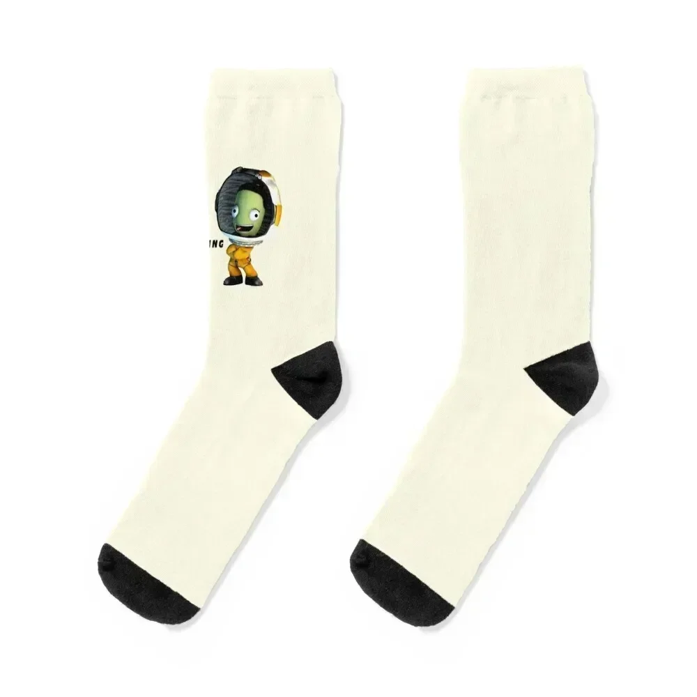 

I Have No Idea What I'm Doing, Kerbal Spacecraft program Socks floral anime hiphop Christmas Socks Woman Men's