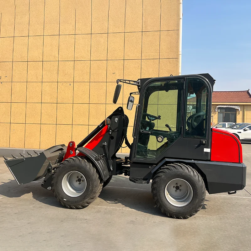 

Customized small wheeled skid steer loader with discounted prices and high-quality small telescopic arm loader and accessories